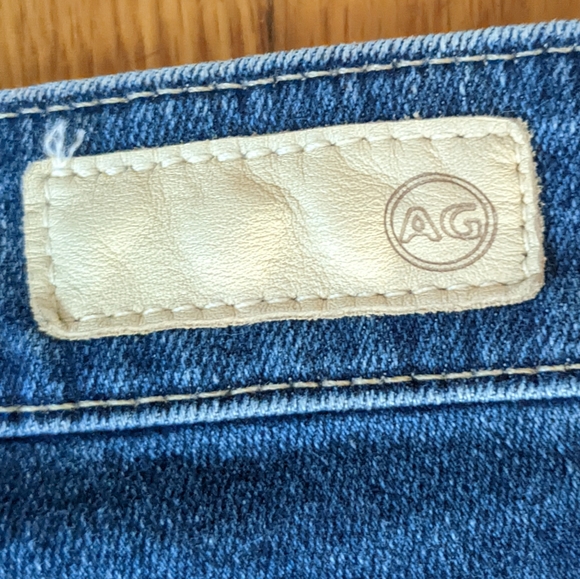 AG Adriano Goldschmied The Farrah Skinny ankle distressed jeans 27 - Picture 12 of 12